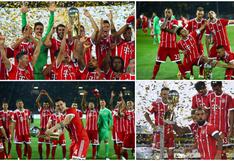 Bayern Múnich: las imágenes de su celebración tras vencer a Borussia Dortmund por la Supercopa