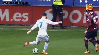 Real Madrid vs. Eibar: la impresionante atajada del portero a Cristiano Ronaldo | VIDEO