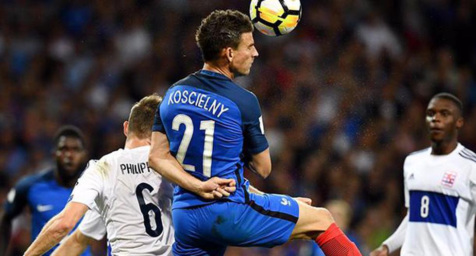 La selección de Francia no pudo jugando en condición de local con el modesto equipo de Luxemburgo. (Foto: FIFA)