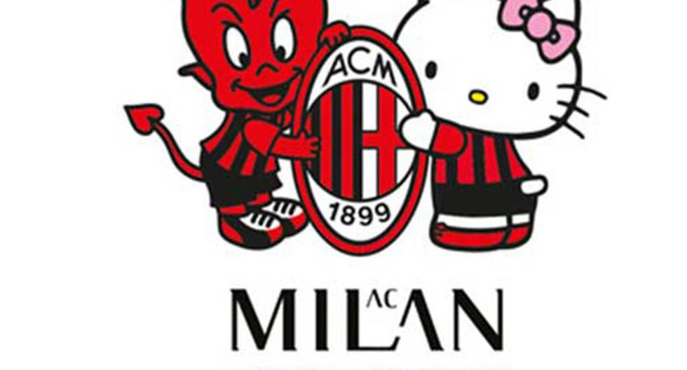 ÁC Milan firma alianza con Hello Kitty. (Foto: Twitter)