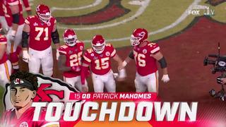 Patrick Mahomes convirtió el primer Touchdown del Super Bowl 2020