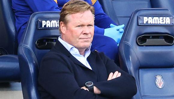 Koeman fue suspendido dos jornadas de LaLiga por su expulsión ante Granada. (Foto: AFP)