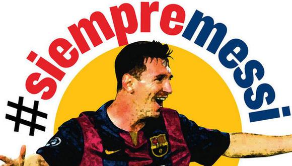Messi: Mundo Deportivo inicia campaña de apoyo a la 'Pulga'