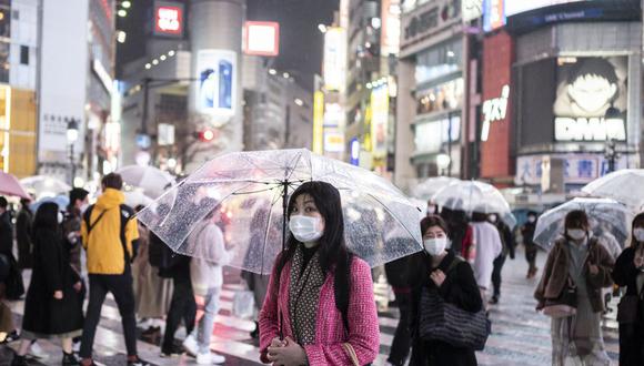 Japón prepara una nueva emergencia sanitaria por coronavirus en Tokio y 3 regiones más. (Foto: Charly TRIBALLEAU / AFP).