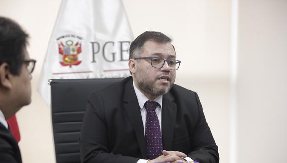 El procurador general Daniel Soria solicitó participar en la audiencia del presidente Pedro Castillo (Fotos: Renzo Salazar/GEC)