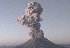 Volcán Ubinas: nueva explosión produjo columna de ceniza de 4.000 metros | VIDEO