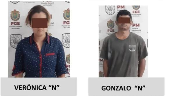 La pareja detenida por el asesinato de Rosa Isela Castro Vázquez tenía en su poder a una recién nacida.