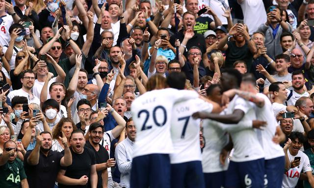 Manchester City vs. Tottenham: las imágenes del partido por la Premier League | Foto: REUTERS