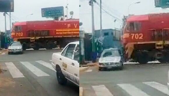 Usuarios criticaron que en Perú existan temerarios al volante, a raíz de este caso (Foto:@thekingdessertor / TikTok)
