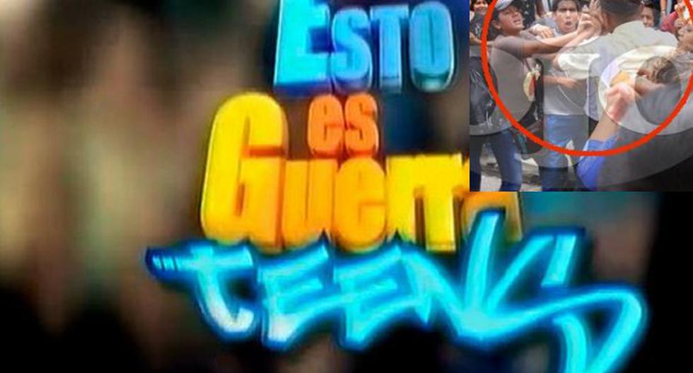 Postulantes a Esto es Guerra Teens golpearon a vigilante de América Televisión. (Foto: Facebook/Diario Ojo)
