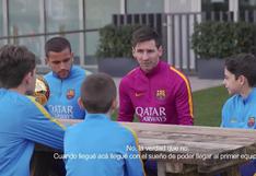 Lionel Messi explica la filosofía del Barcelona para alcanzar el éxito