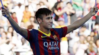 Neymar fue presentado como nueva estrella del FC Barcelona