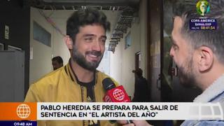 Pablo Heredia alista sorpresa para salir de sentencia en 'El artista del año'