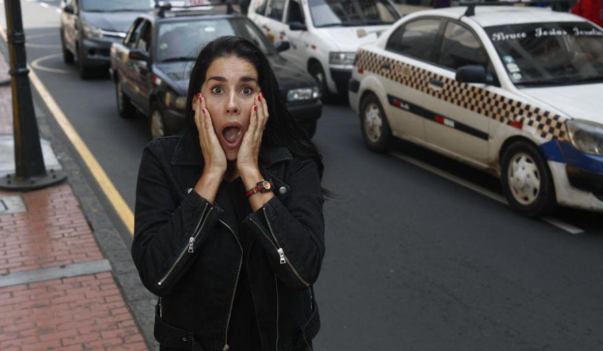 Gianella Neyra, protagonista de "Recontraloca", filme peruano dirigido por Giovanni Ciccia. (Foto: César Campos / El Comercio)