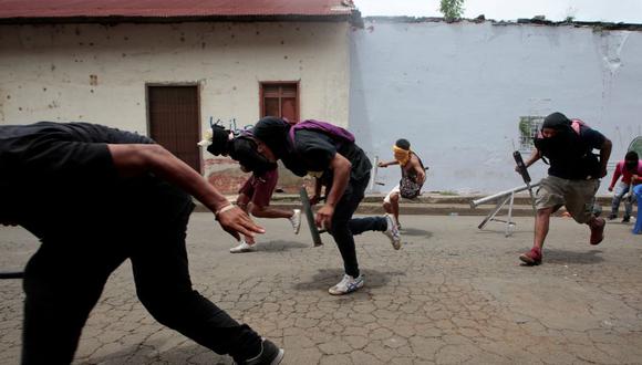 La ciudad de Masaya, 30 km al sureste de Managua y de 100.000 habitantes, se declaró el lunes en rebeldía para exigir que el presidente de Nicaragua, Daniel Ortega, y su esposa y vicepresidenta Rosario Murillo abandonen el poder. (Foto: Reuters)