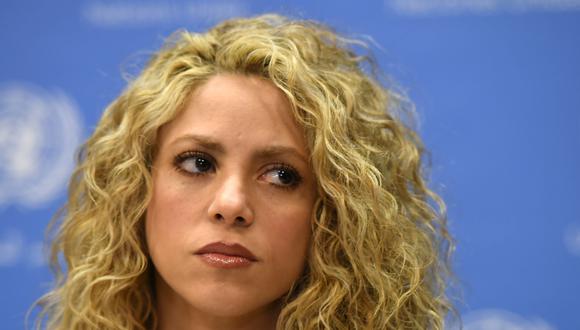 Shakira en unevento de UNICEF en setiembre de 2015. (Foto: AFP)