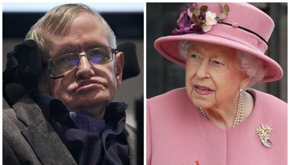 En 1990 el astrofísico Stephen Hawking reveló que había rechazado los honores de Isabel II del Reino Unido en señal de protesta por los múltiples recortes del gobierno a la investigación científica. (Fotos: AFP)