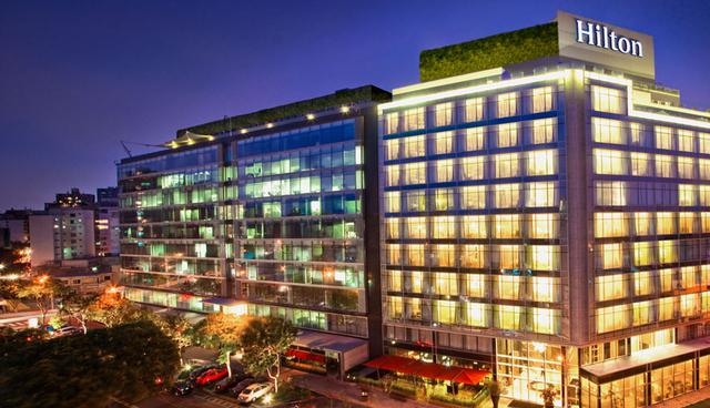 En el primer puesto, se ubica el Hilton.