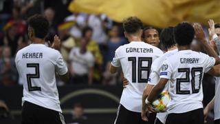 Alemania recordó la goleada a Brasil en el 2014 tras vencer a Estonia