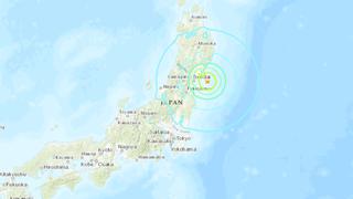 Terremoto de magnitud 6,8 sacude el noreste de Japón pero sin riesgo de tsunami 