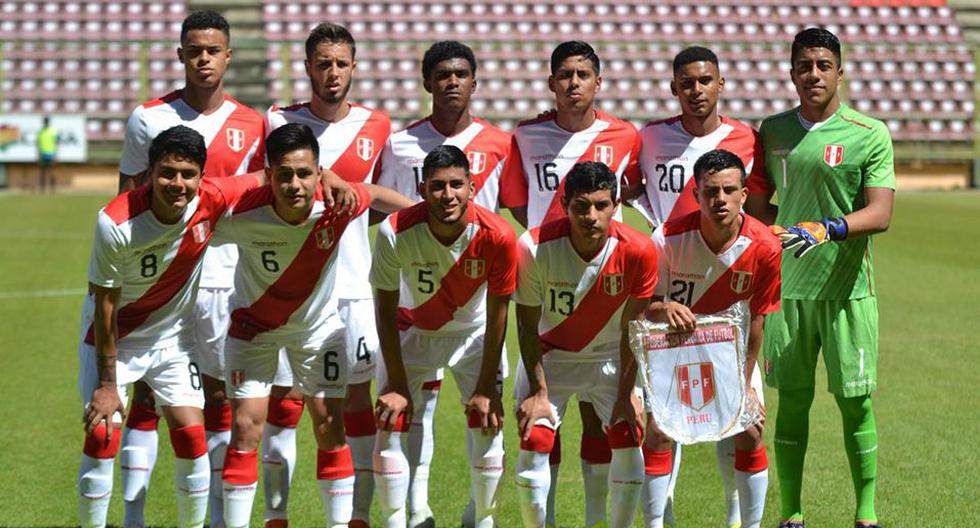 La Selección Peruana Sub 20 disputará en enero el pase al Mundial de Polonia. (Foto: Twitter FPF)