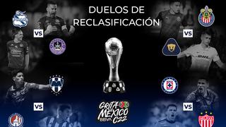 Así se jugarán los cuatro partidos del repechaje de la Liga MX: fechas y horarios 
