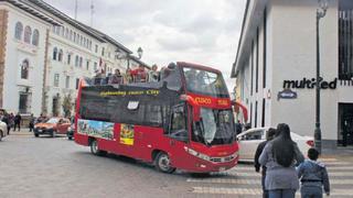 Ya no circularán buses panorámicos en el centro de Cusco