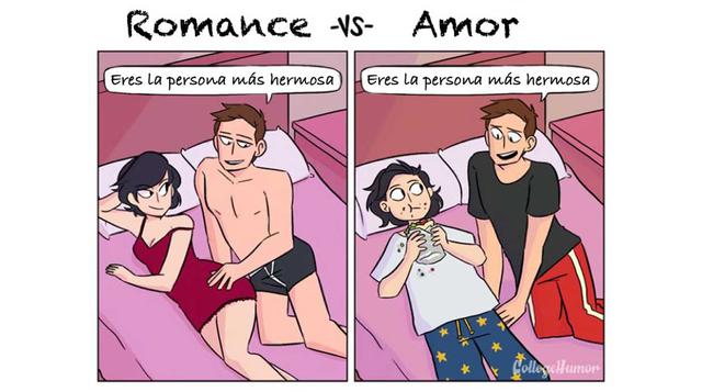 ¿Romance o amor?: 6 ilustraciones te muestran la diferencia - 1