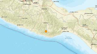 Un sismo de magnitud 5,5 sacude el sur de México