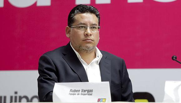 Viceministro Vargas cree que a Pérez Guadalupe le faltó coraje