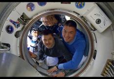 NASA revela fotos del regreso a la Tierra de tres astronautas