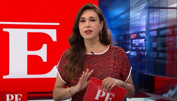 Verónica Linares no apareció nuevamente en “América Noticias: Primera Edición”. (Foto: América TV)