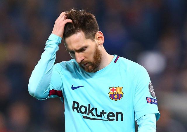 Lionel Messi no tuvo un buen partido frente a la Roma. (Foto: agencias)
