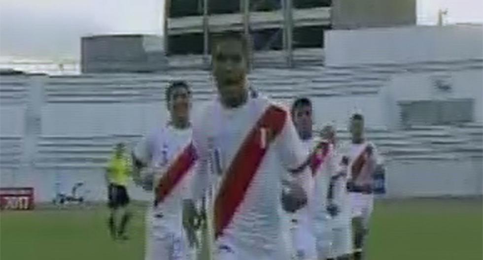 A los 56 minutos, Roberto Siucho anotó su segundo gol en el Sudamericano Sub 20 con la Selección Peruana ante Venezuela. (Foto: Captura - Panamericana TV)