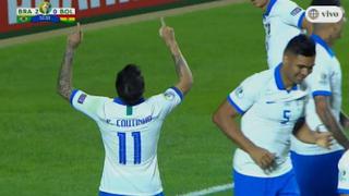 Brasil vs. Bolivia: Firmino centró y Coutinho anotó el 2-0 del 'Scratch' en Copa América | VIDEO