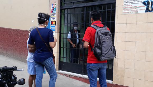 El turista presentó un proceso gripal con los mismos síntomas del coronavirus, por lo que al llegar a una clínica de Tarapoto fue aislado para ser sometido a exámenes (Foto: Hugo Anteparra)