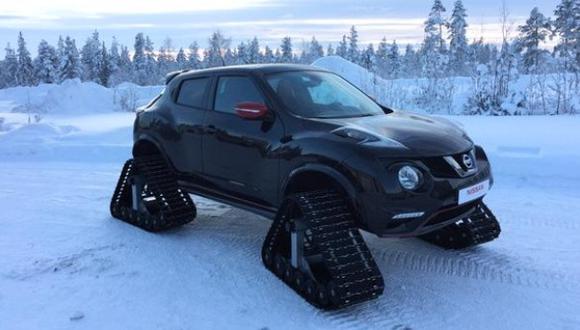 Twitter: Este es el mejor auto para la nieve