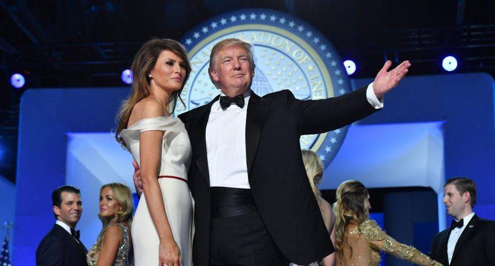 Melania y Donald Trump, la nueva pareja presidencial de Estados Unidos (Foto: EFE)