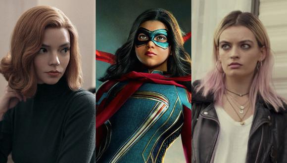 Estas son las series disponibles en streaming que puedes disfrutar para celebrar el Día de la Mujer. (Fotos: Netflix/Disney+)
