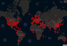 Mapa mundial del coronavirus de la Universidad Johns Hopkins recibe 1.500 millones de visitas por día