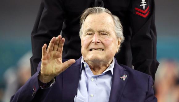 El ex presidente de George H.W. Bush recibió el alta médica. (Foto archivo: Reuters/Adrees Latif)