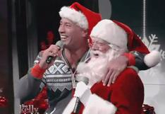 Dwayne Johnson sorprende al cantar villancico por Navidad | VIDEO