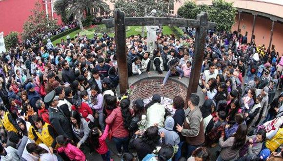 Serpost llevará y depositará cartas con peticiones al Pozo de los Deseos de Santa Rosa de Lima. (Foto: Andina)