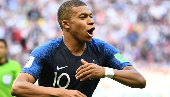 Kylian Mbappé se recupera para jugar con la selección de Francia. (Foto: AFP)