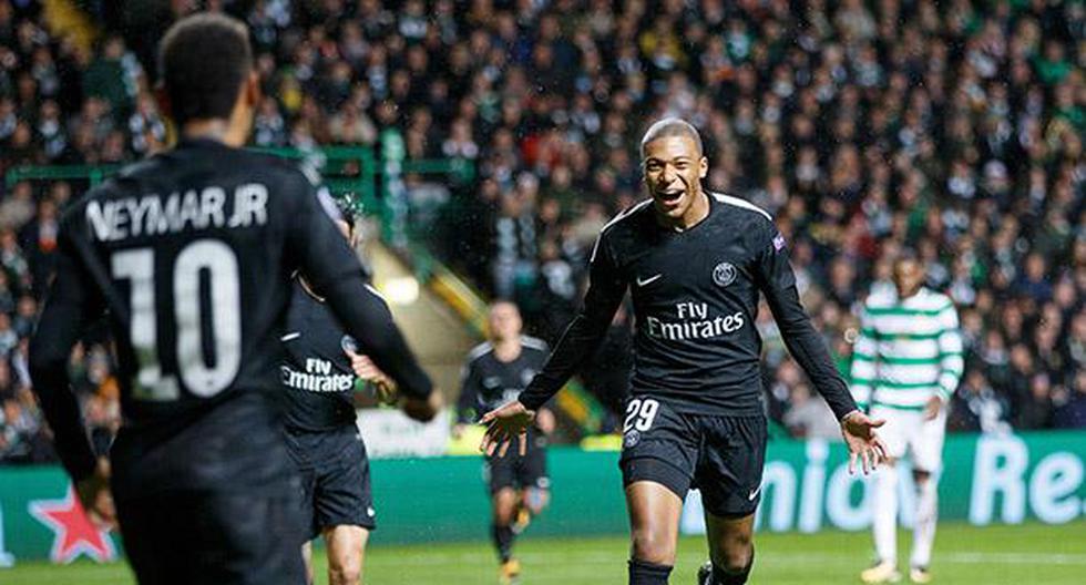 PSG golea en la Champions League con goles de Neymar, Mbappé y Cavani. (Foto: EFE)