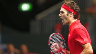 Copa Davis: Roger Federer gana y le da primer punto a Suiza