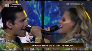 “El dúo perfecto”: Sandra Muente y Ángelo Fukuy impactaron con su presentación