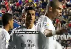 Cristiano Ronaldo y Pepe tuvieron dura discusión en pleno partido del Real Madrid