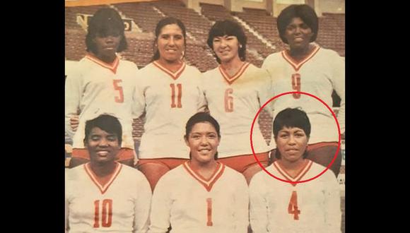 Irma Cordero jugó los JJOO de México 68. (Foto: Facebook FPV)