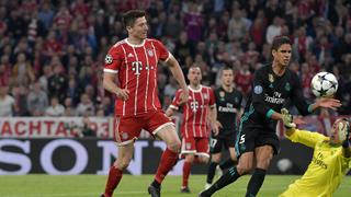 Real Madrid vs. Bayern Múnich: el extraño disparo de Lewandowski que ni siquiera fue al arco | VIDEO